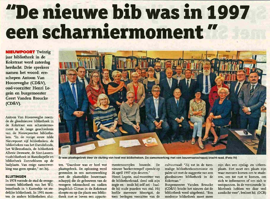 pers tentoonstelling 20 jaar